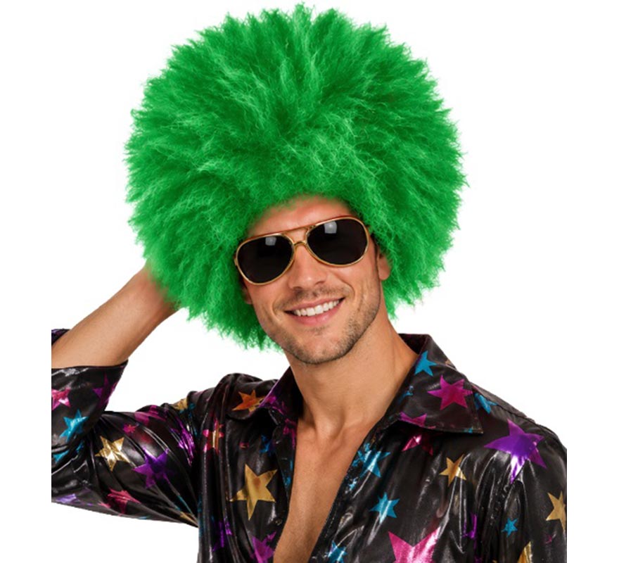 Peluca Extra Grande Afro en varios colores