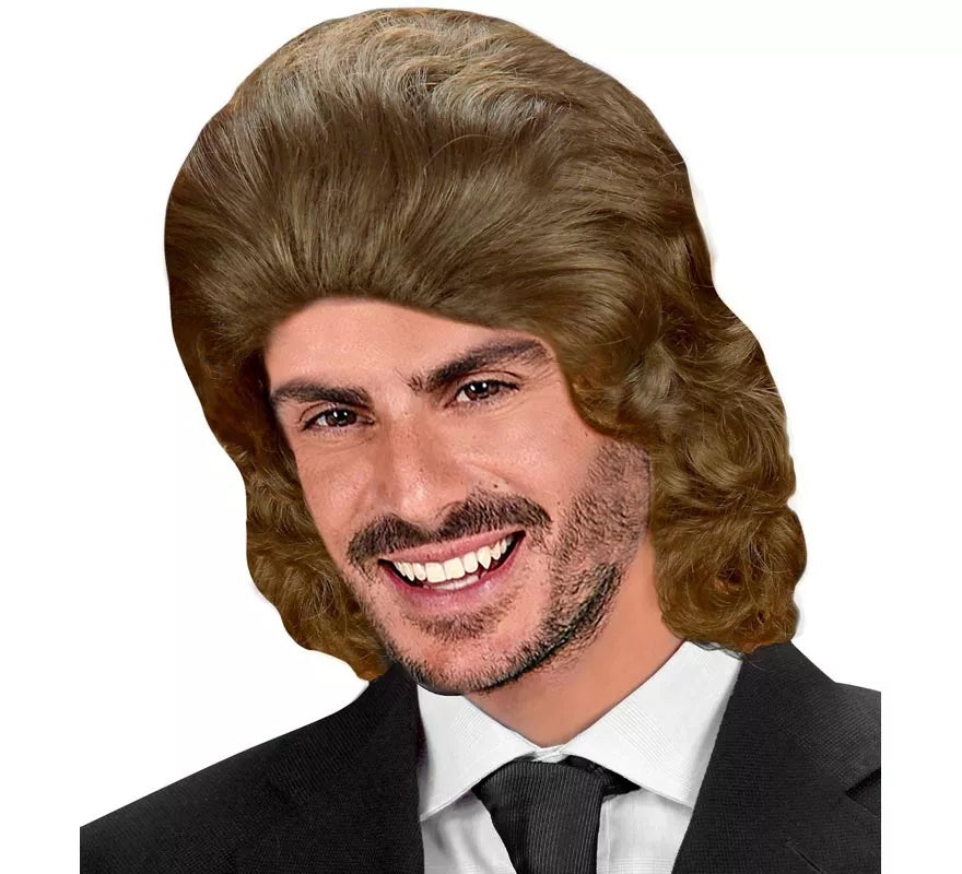 Translation missing: de.Peluca Frankie ondulada en varios colores adulto