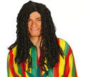 Peluca Jamaicano de Rastafari negra con rastas