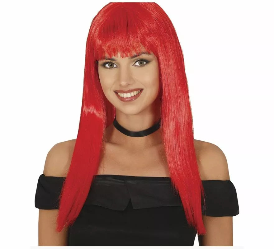 Peluca Lisa Larga de 120 g en varios colores