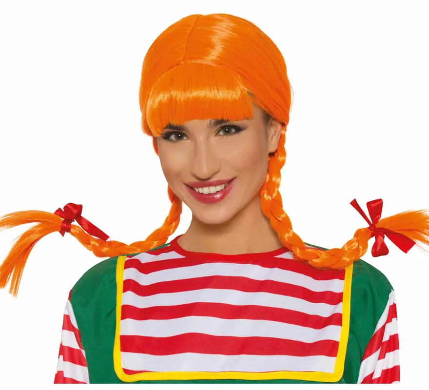 Translation missing: de.Peluca Naranja con Trenzas