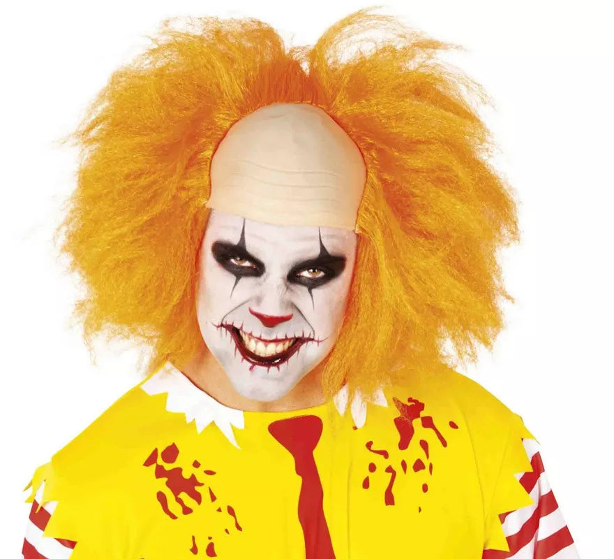 Translation missing: de.Peluca Payaso Malvado Naranja