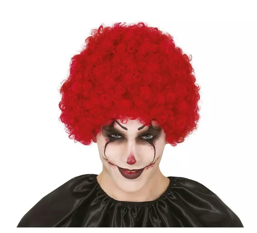 Translation missing: de.Peluca Payaso Rizos Granate