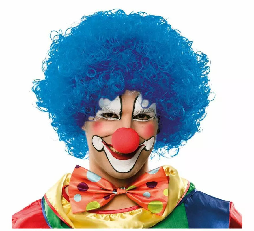 Peluca Rizada de Payaso en varios colores