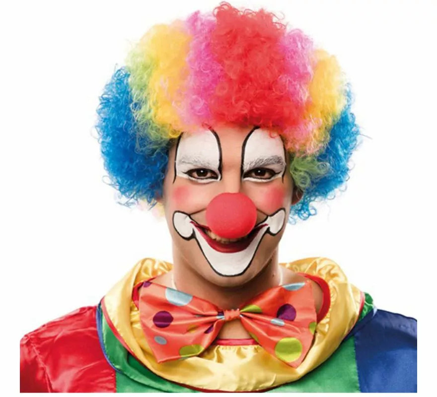 Translation missing: de.Peluca Rizada de Payaso en varios colores