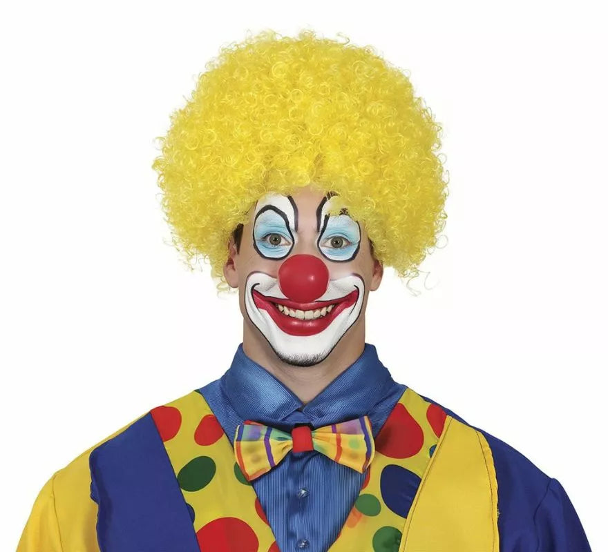Translation missing: de.Peluca rizada de Payaso en varios colores