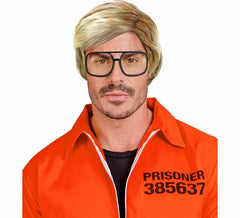 80er Jahre Blonde Perücke für Herren