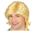 Peluca Rubia Corta para Hombre
