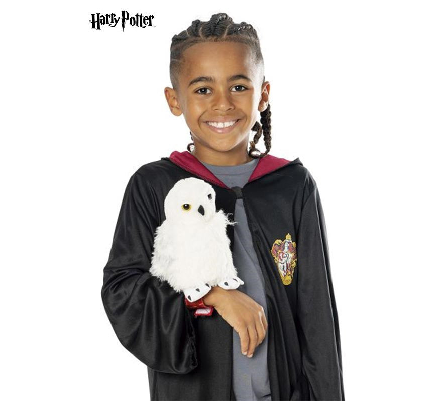 Translation missing: de.Peluche de Hedwig Lechuza de Harry Potter con base de apoyo en brazo