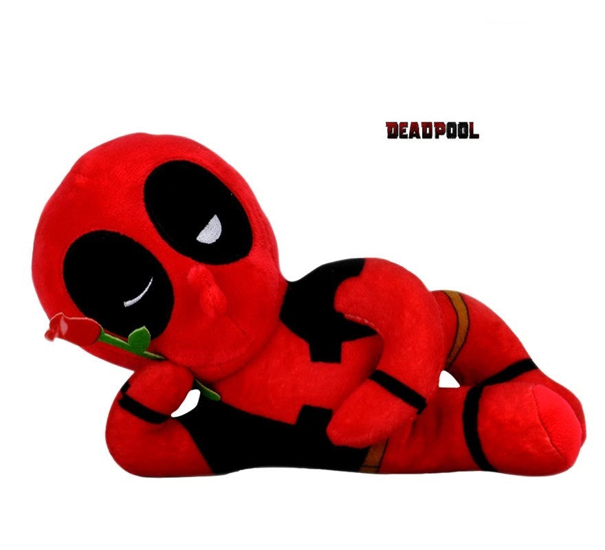 Translation missing: de.Peluche de Sexy Deadpool acostado de 20 cm