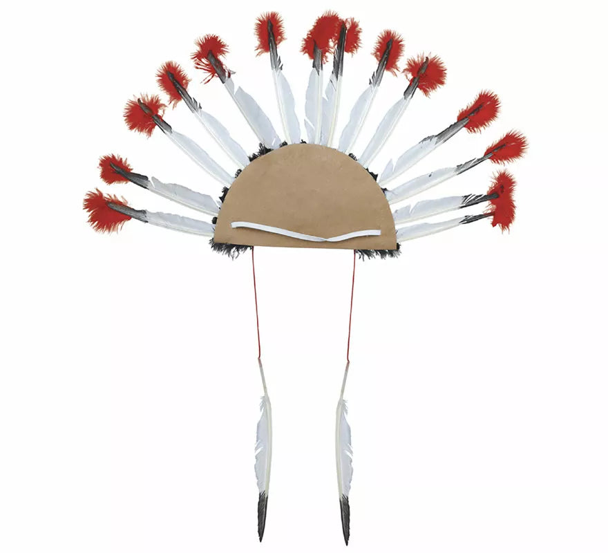Translation missing: de.Penacho de Plumas Indio