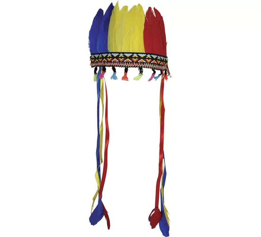 Translation missing: de.Penacho de Plumas multicolor