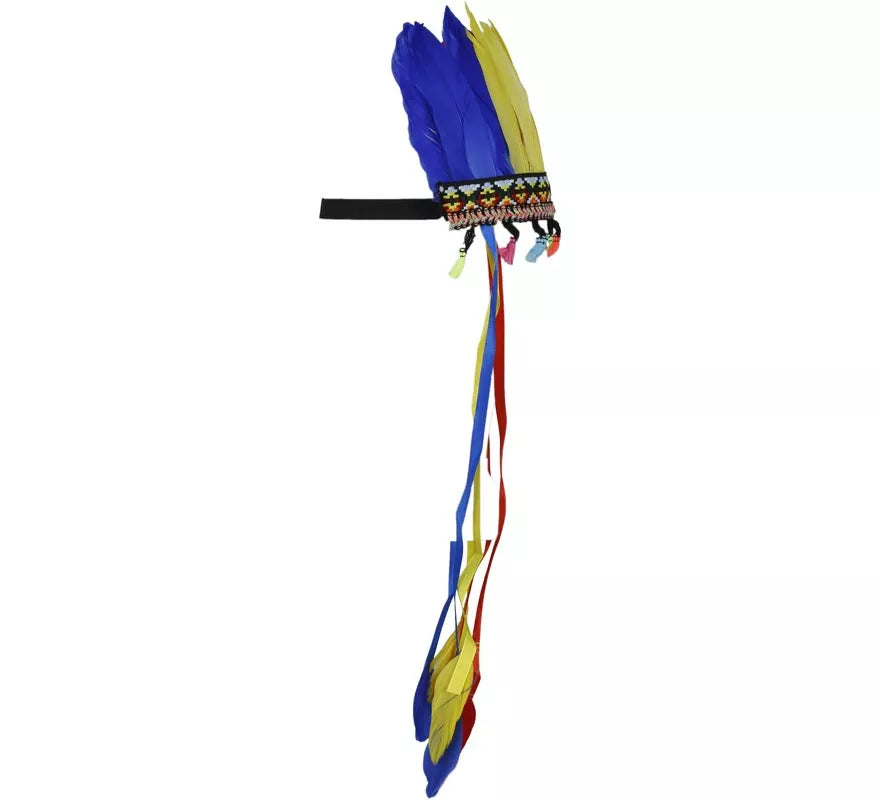Translation missing: de.Penacho de Plumas multicolor