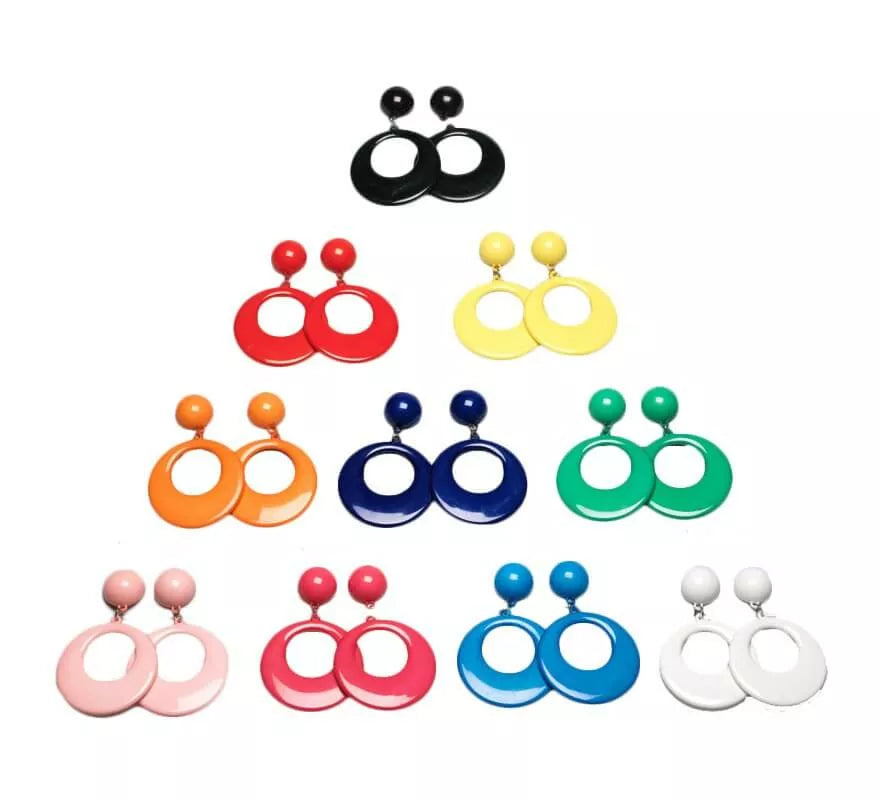 Translation missing: de.Pendientes Andaluza grande de 9cm colores variados