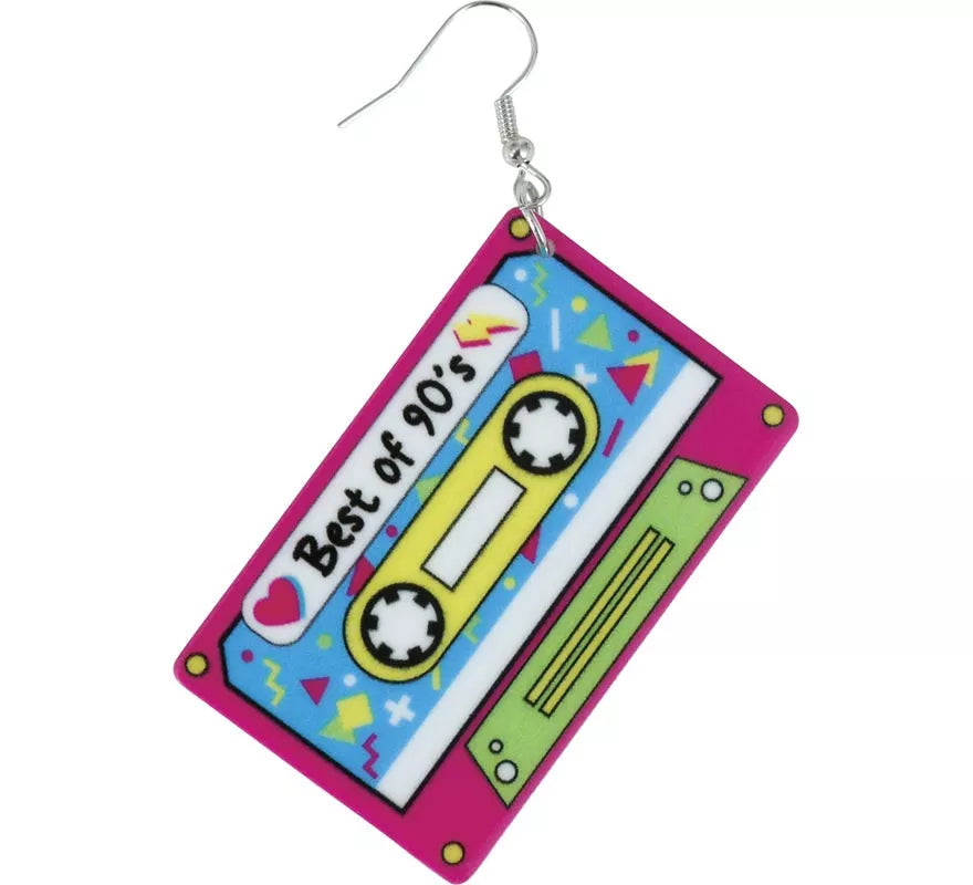 Translation missing: de.Pendientes Cinta de Cassette Retro