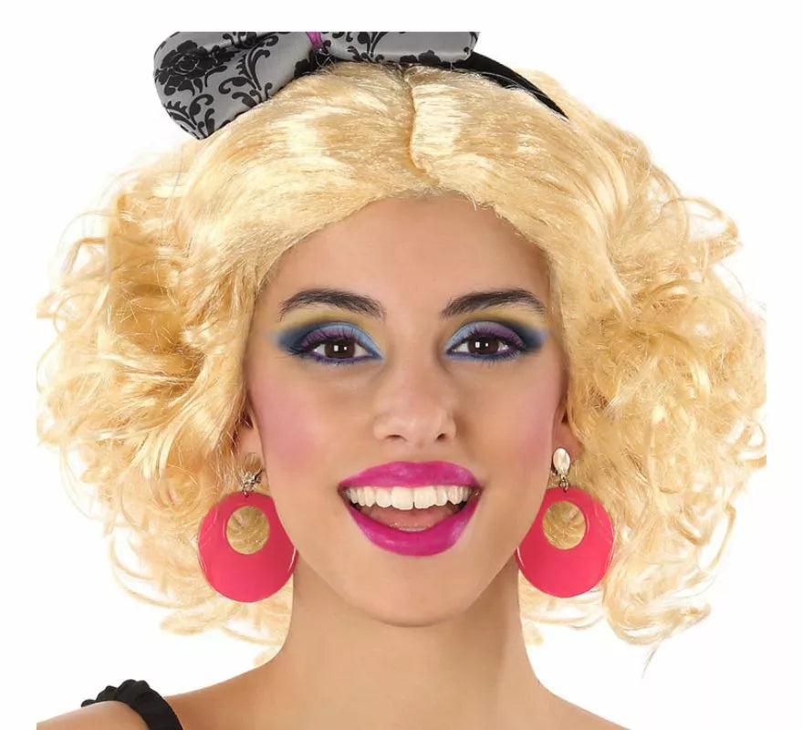 Pendientes Circulares en varios colores neón