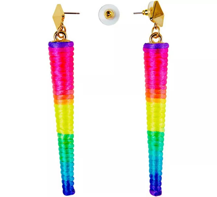 Translation missing: de.Pendientes Cono neón multicolor