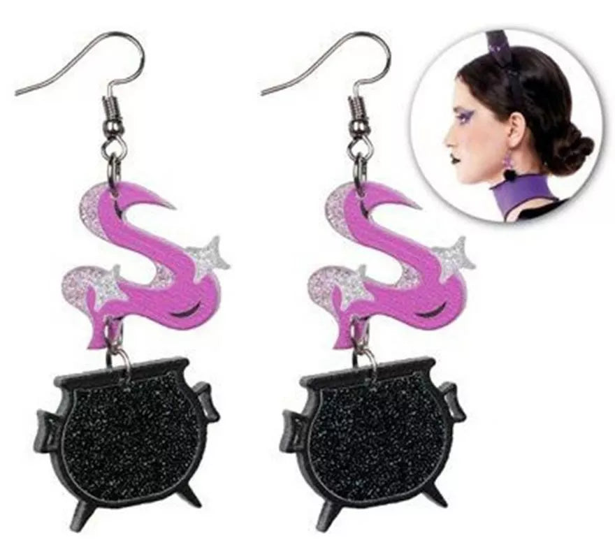 Translation missing: de.Pendientes de Bruja de Caldero
