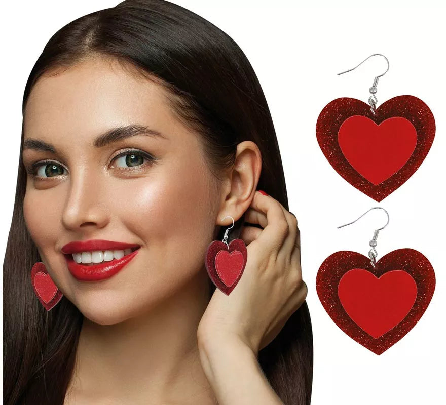 Translation missing: de.Pendientes de Corazones de 5 cm