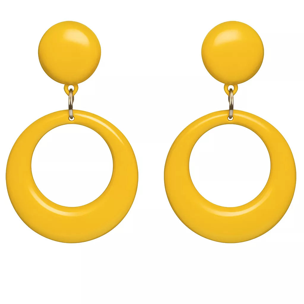 Pendientes de flamenca pequeños de 7,5 cm en varios colores