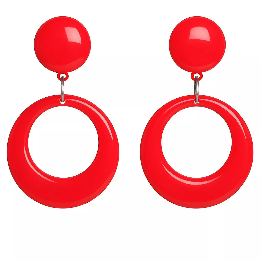 Translation missing: de.Pendientes de flamenca pequeños de 7,5 cm en varios colores