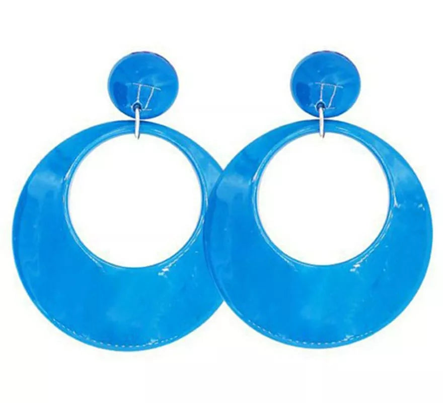 Translation missing: de.Pendientes de Flamenco Aro grande de 10 cm en varios colores