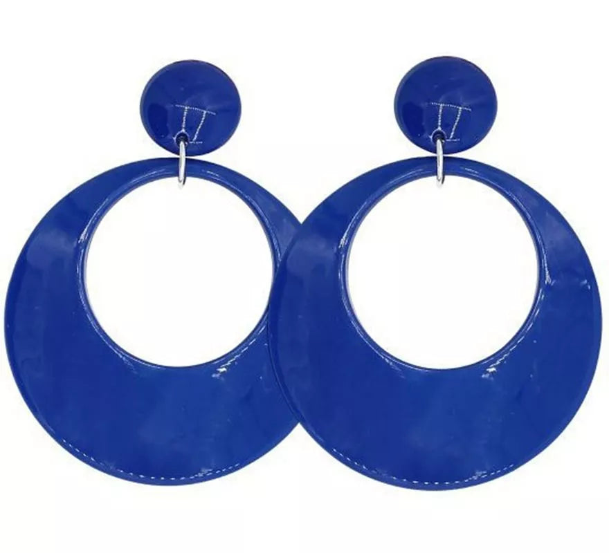 Translation missing: de.Pendientes de Flamenco Aro grande de 10 cm en varios colores