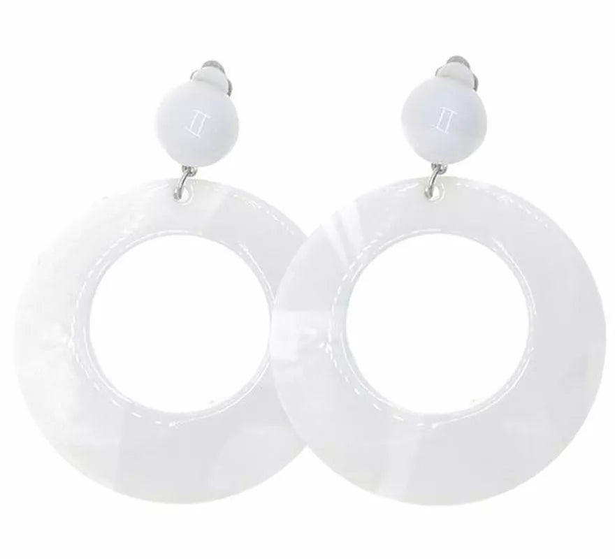 Pendientes de Flamenco Aro grande de 10 cm en varios colores