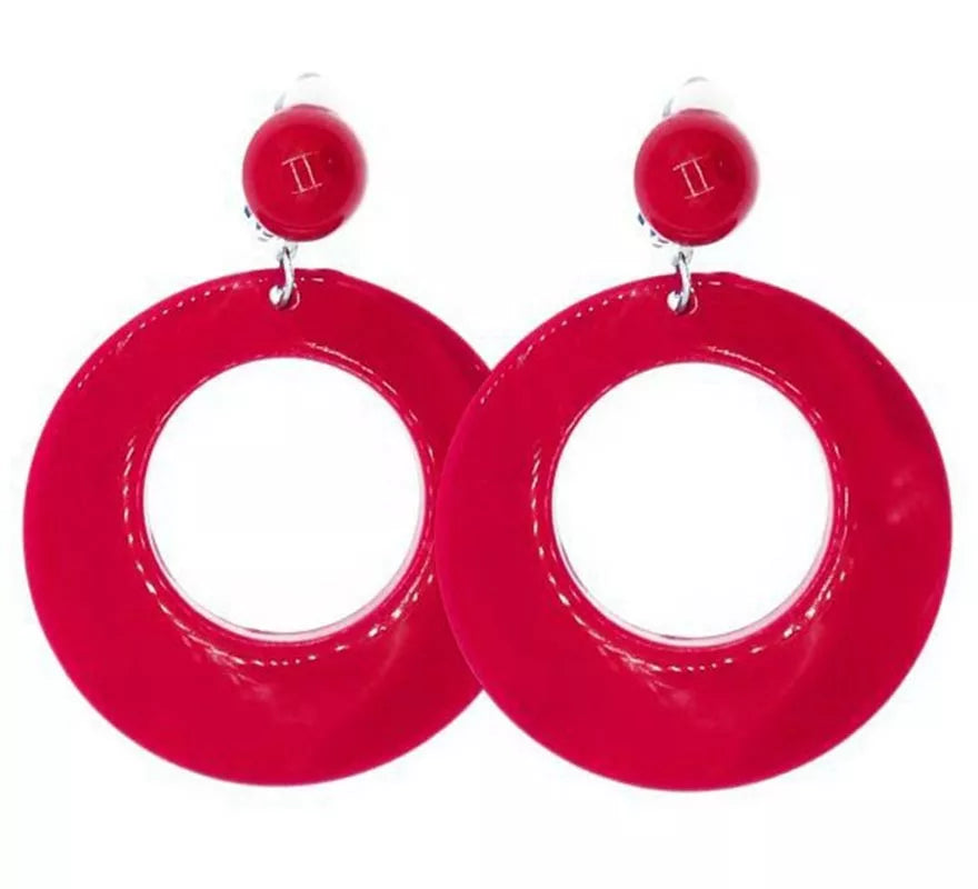 Translation missing: de.Pendientes de Flamenco Aro mediano de 6 cm en varios colores
