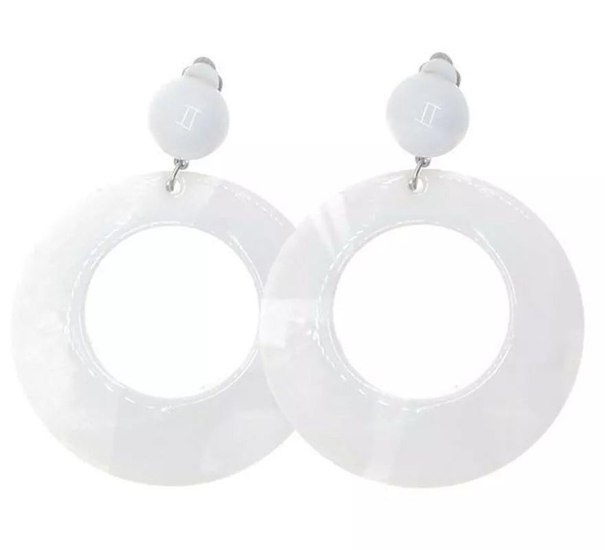 Translation missing: de.Pendientes de Flamenco Aro mediano de 6 cm en varios colores