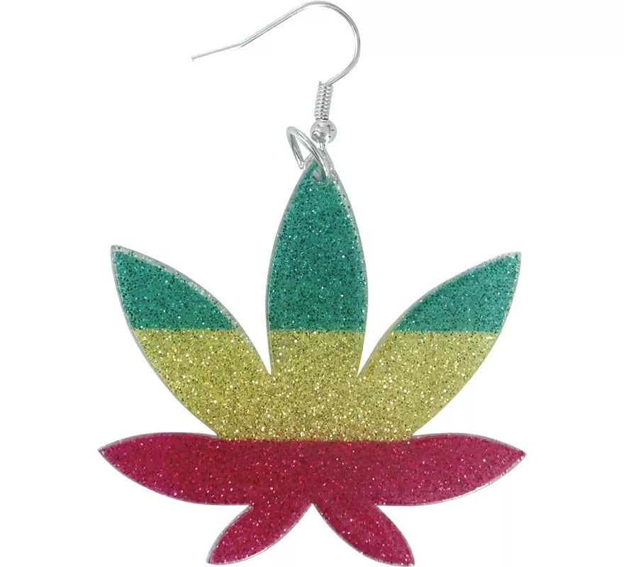 Translation missing: de.Pendientes de Hoja Marihuana