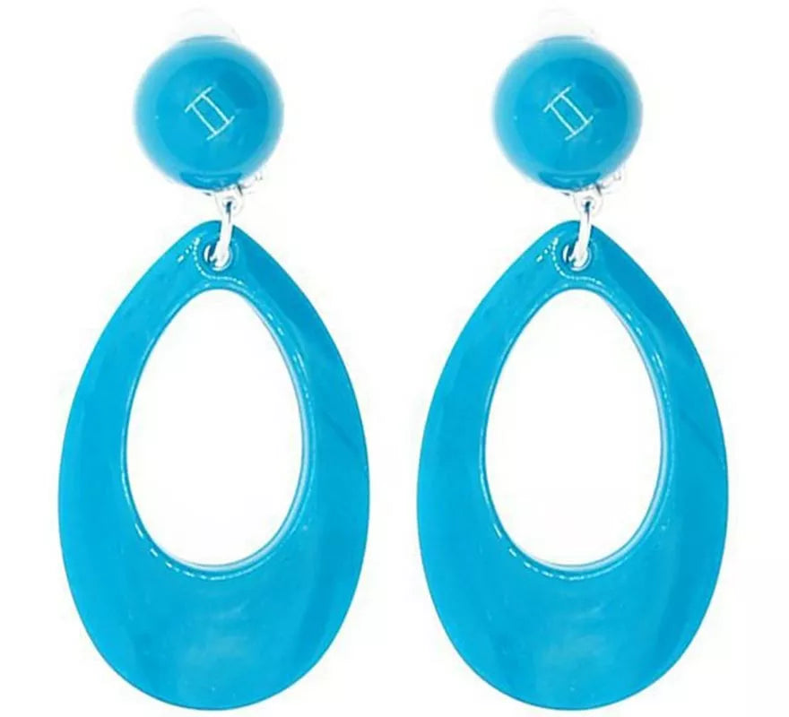 Translation missing: de.Pendientes de Sevillana Ovalados de 8 cm en varios colores