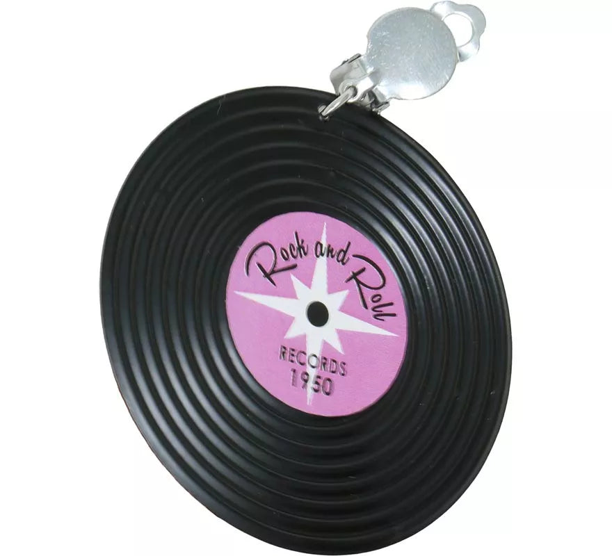 Translation missing: de.Pendientes Discos de Vinilo de 5 cm