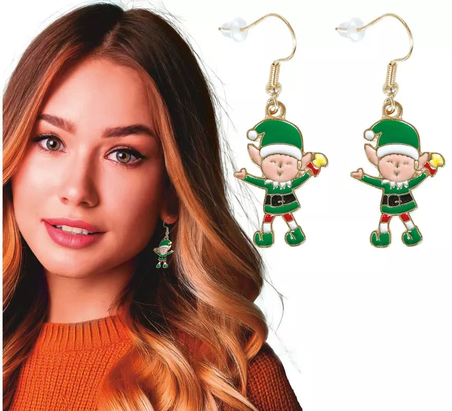 Translation missing: de.Pendientes Duendes de Navidad