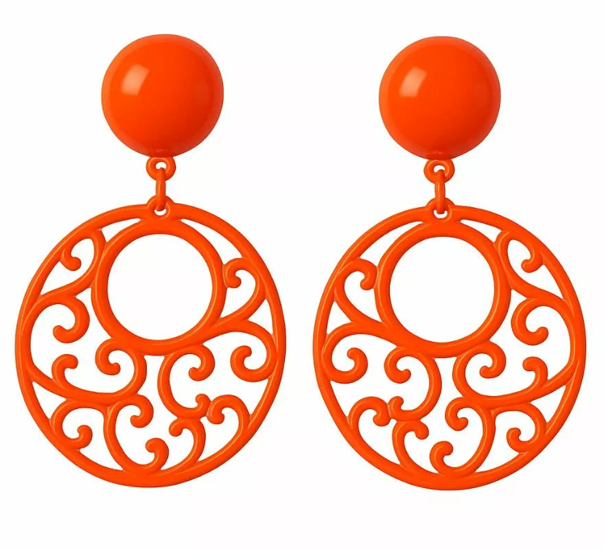 Translation missing: de.Pendientes Flamenca Circulares con adornos en varios colores