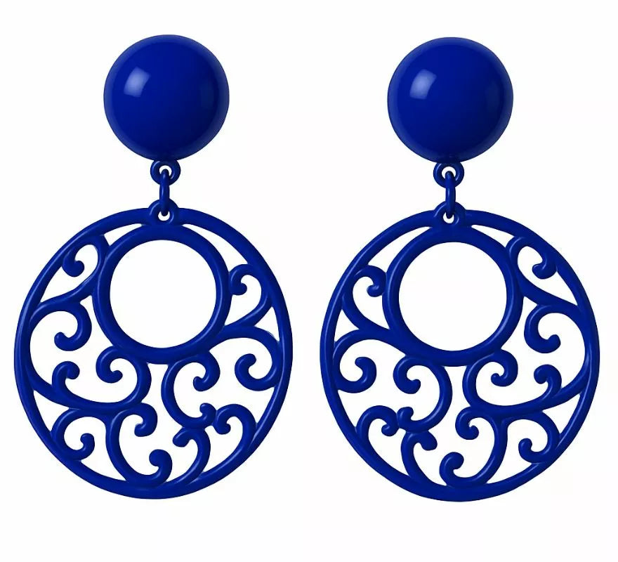 Translation missing: de.Pendientes Flamenca Circulares con adornos en varios colores