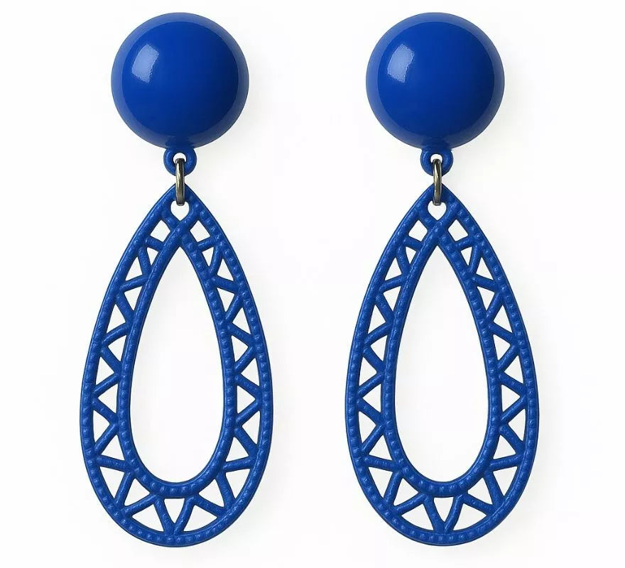 Translation missing: de.Pendientes Flamenca Lágrima hueca en varios colores