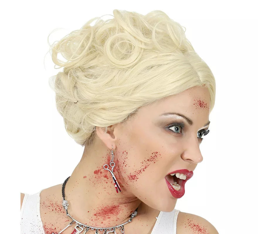 Translation missing: de.Pendientes Halloween de Tijeras Ensangrentadas