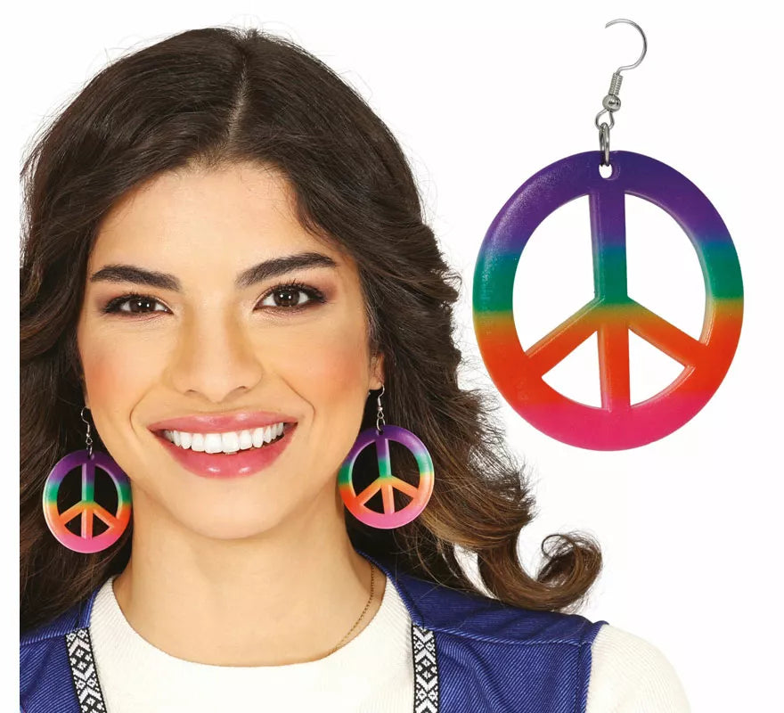 Translation missing: de.Pendientes Hippie multicolor