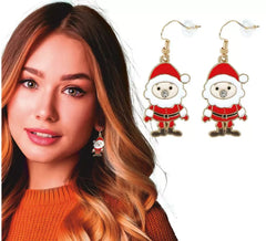 Weihnachtsmann Ohrringe