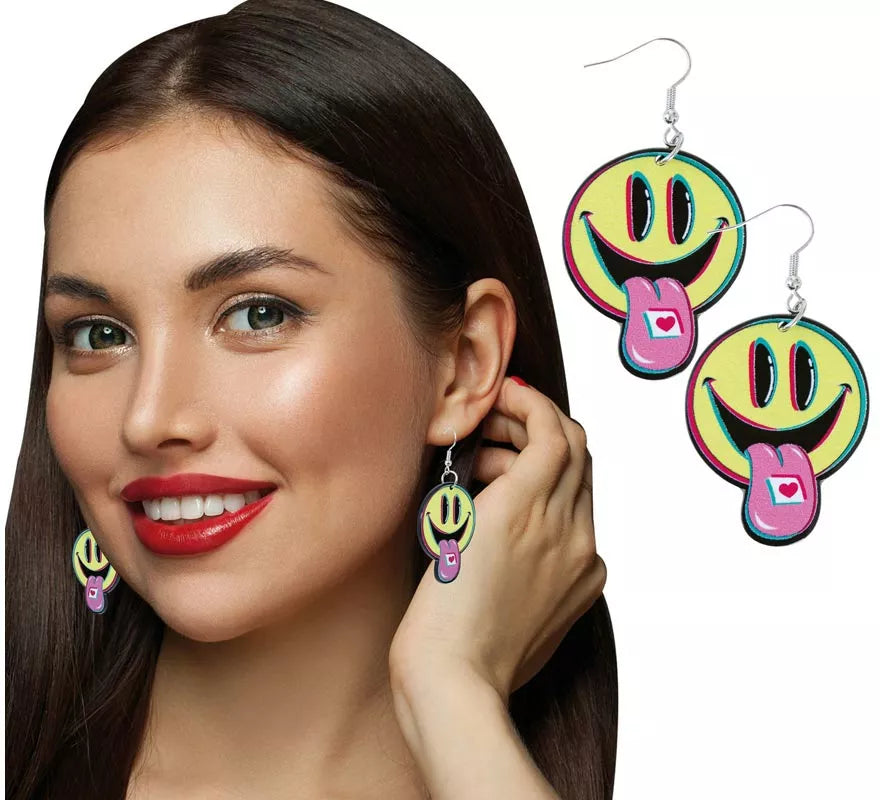 Translation missing: de.Pendientes Psicodélicos Smile