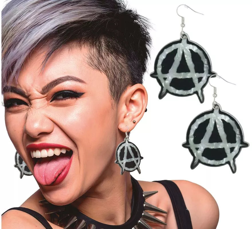 Translation missing: de.Pendientes Punk Anarquía