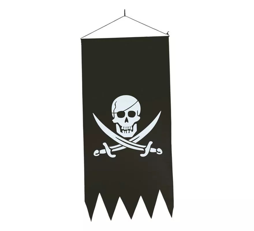 Translation missing: de.Pendón Pirata 43X86 Cm
