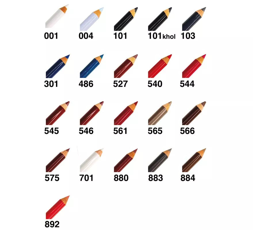 Perfilador Negro 101 Waterproof (Ojos & Labios) 11 cm