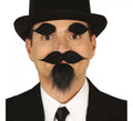 Perilla, Bigote y Cejas con Adhesivo