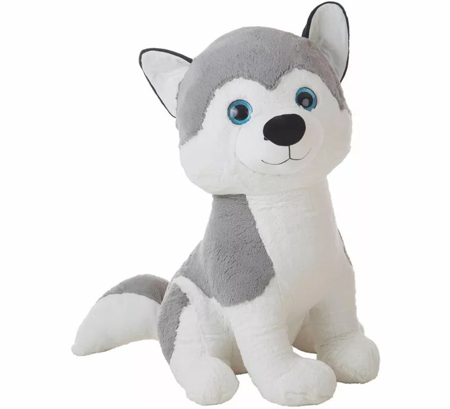 Translation missing: de.Perro Husky de Peluche en varios tamaños