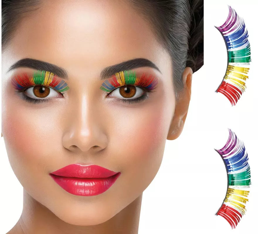 Translation missing: de.Pestañas Postizas Arcoíris Metalizadas