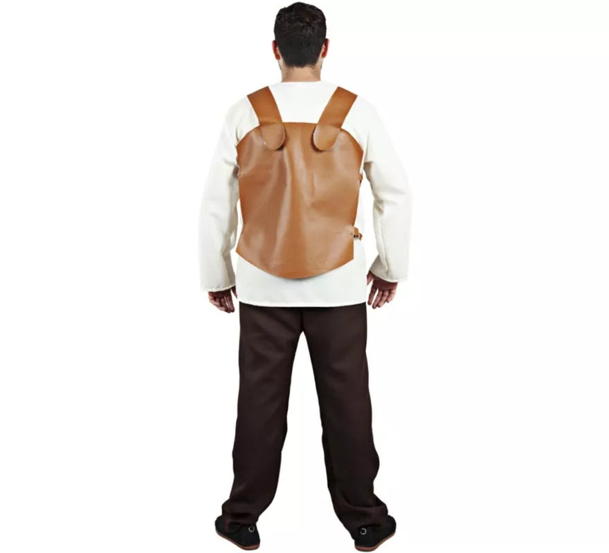 Translation missing: de.Peto o Armadura Medieval de Escamas para hombre en dos colores