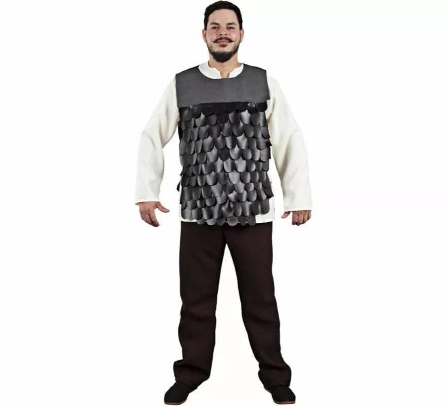 Translation missing: de.Peto o Armadura Medieval de Escamas para hombre en dos colores
