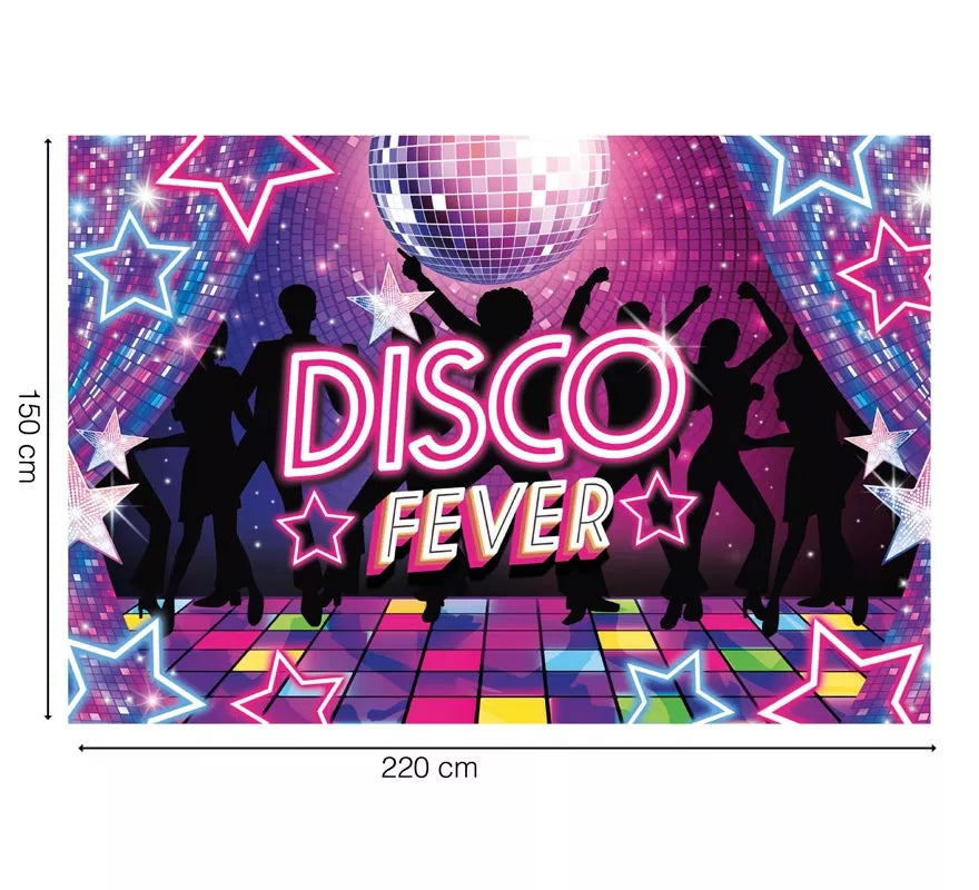 Translation missing: de.Photocall Disco Fever de 220x150 cm